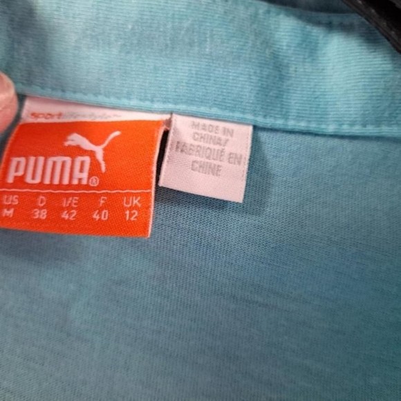 Puma Sleeveless‎ Hexagon design collared shirt - Picture 5 of 6